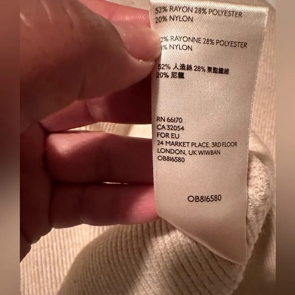 Free People Softly Structured Knit Sweater Size L - Picture 7 of 8